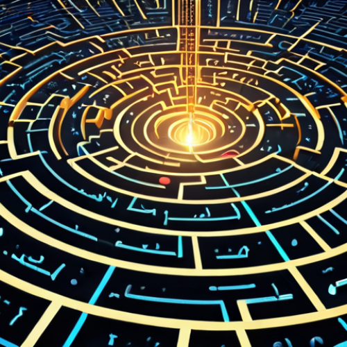 Home 9 **
A complex, intertwining maze representing data streams, with glowing nodes of light symbolizing personal information. Some nodes are dimmed or corrupted, illustrating data breaches and privacy concerns. Overlaid on the maze, a stylized Arabic script spells out "حماية الخصوصية" (Protection of Privacy). The overall tone should be serious and contemplative, highlighting the vulnerability of data in the digital age.
**