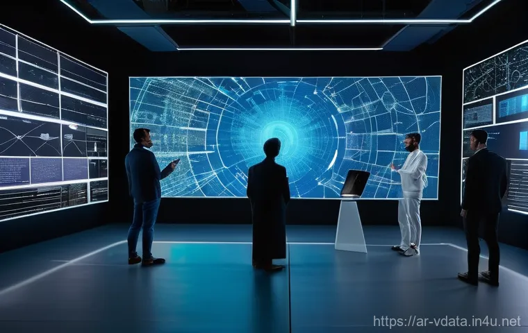 빅데이터 분석가로 성공한 사람들의 사례 - **Prompt:** A young, intelligent Arab data analyst, either male or female, deeply immersed in though...